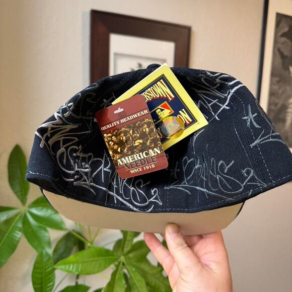 Atlanta braves cooperstown graffiti fitted hat - Picture 2 of 4